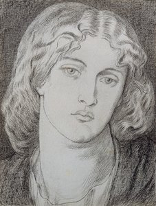 Fanny Cornforth (1824-1906) de Dante Gabriel Charles Rossetti